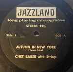 Autumn In New York / Street Of Dreams