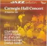 Carnegie Hall Concert, 25 September 1954