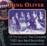 Off The Record: The Complete 1923 Jazz Band Recordings