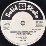 Presenting Thad Jones - Mel Lewis And The Jazz Orchestra