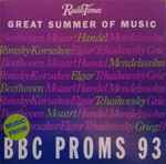 Radio Times Great Summer Of Music BBC Proms 93