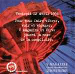 Vendredi 12 Avril 1996