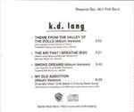 k.d. lang 4-Track Sampler